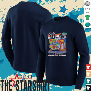 Only Gators Get Out Alive Florida Gators 2025 National Champions shirt