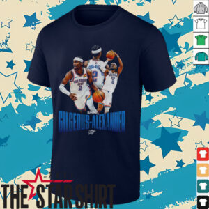 OKC Thunder Shai Gilgeous Alexander Player NBA shirt