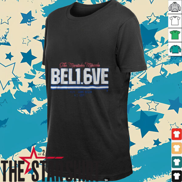 Believe In 1.6 Second Left Game 7 T Shirt