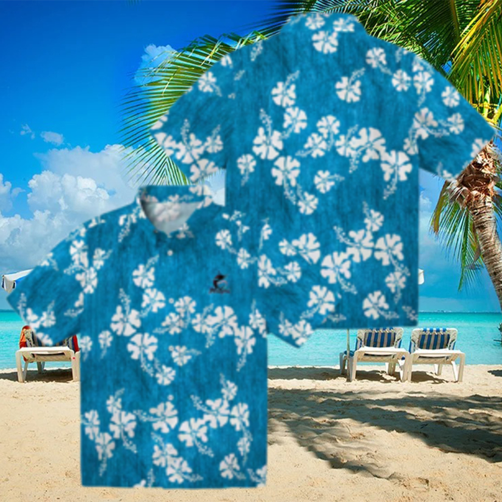 Best Miami Marlins Summer Hawaiian Shirt with Hibiscus Clusters Style Best Miami Marlins Summer Hawaiian Shirt with Hibiscus Clusters Style