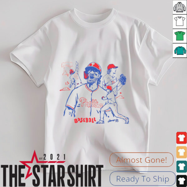 Brustina Phillies Baseball Shop PA T shirt