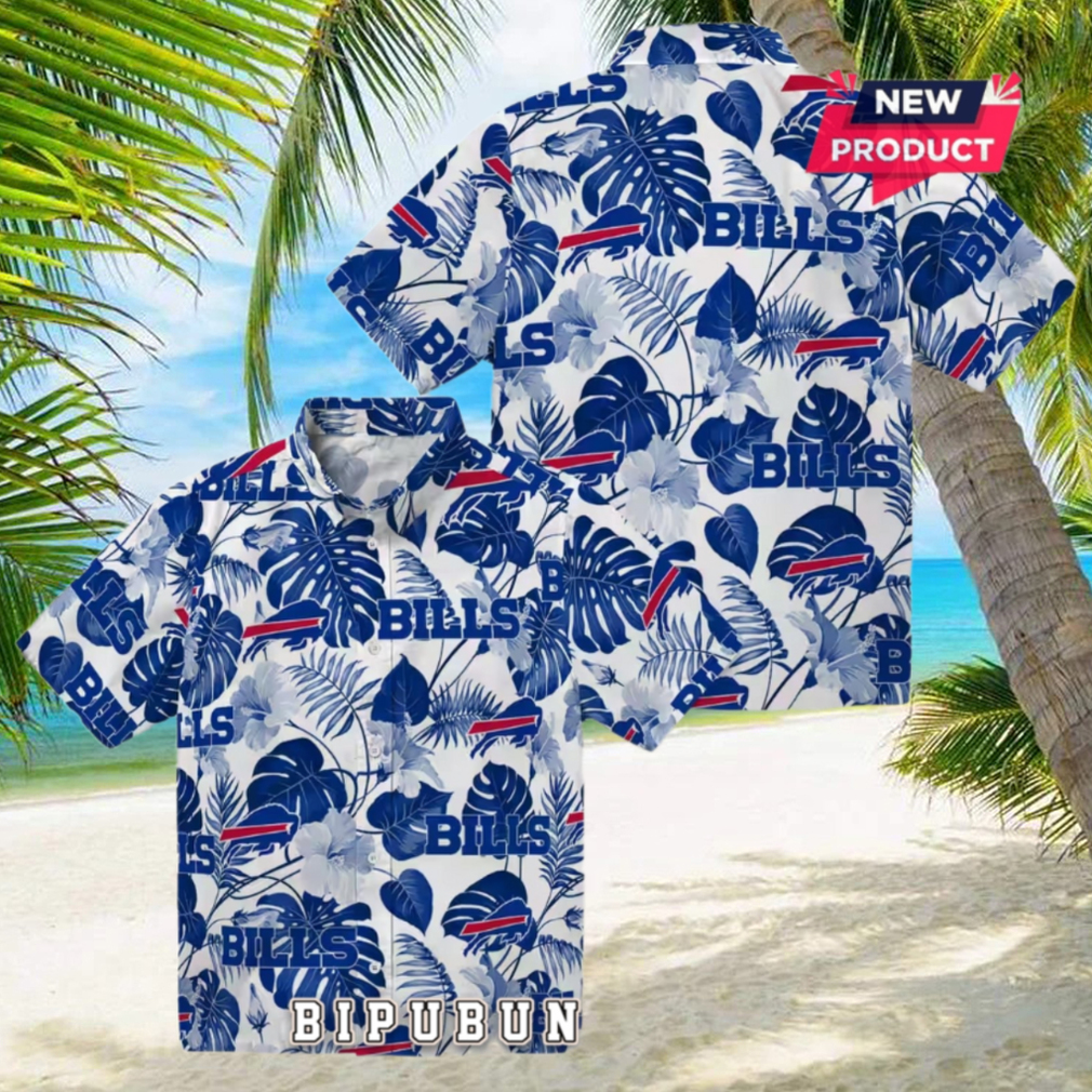 Buffalo Bills Tropical Plants Hawaiian Shirt Buffalo Bills Tropical Plants Hawaiian Shirt