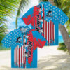 MLB Fans Kansas City Royals Beach Sunset Hawaiian Shirt   Royal Blue & Black Aloha Style