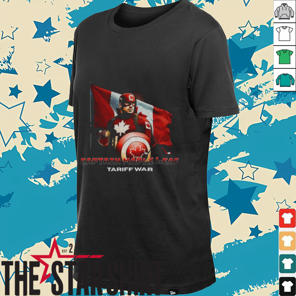 Captain Maple Leaf Tariff War shirt Captain Maple Leaf Tariff War shirt