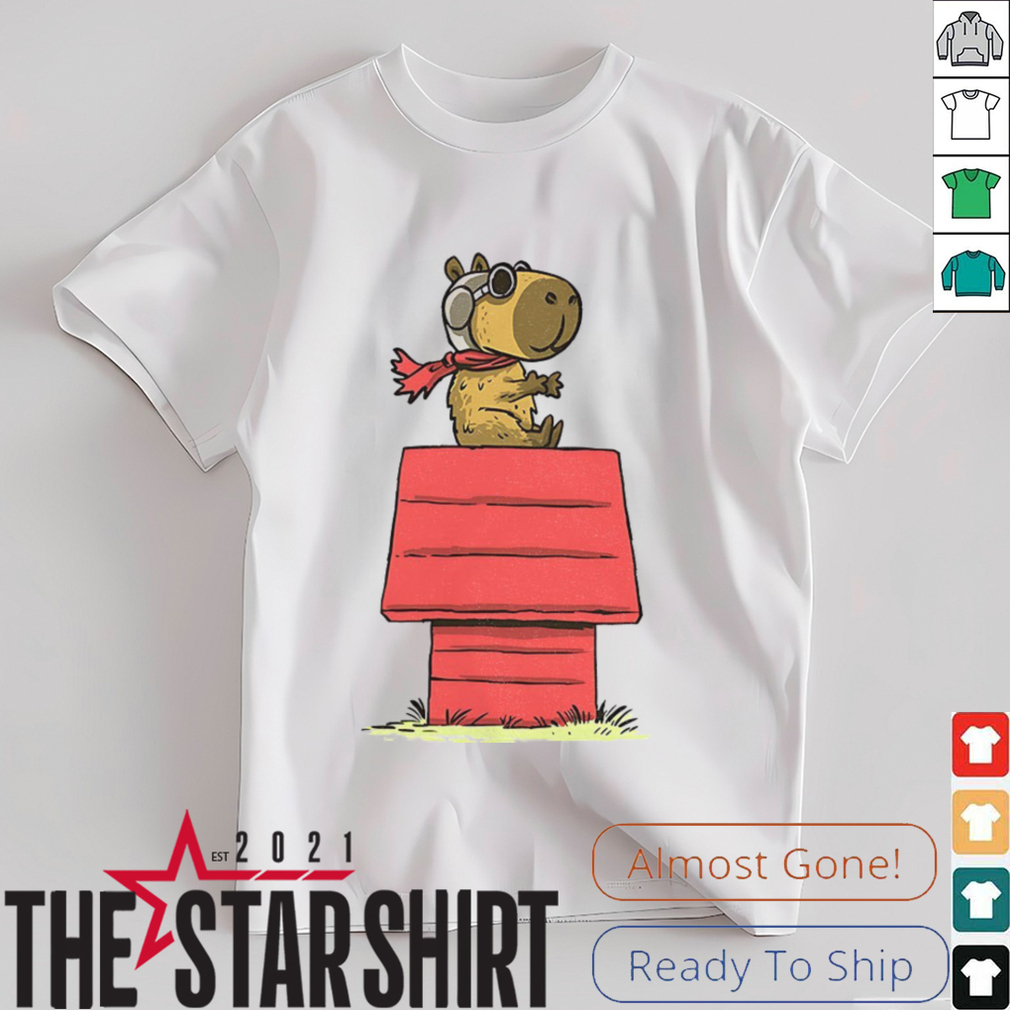Capybara X Snoopy’s Red Baron Snoopybara shirt Capybara X Snoopy’s Red Baron Snoopybara shirt