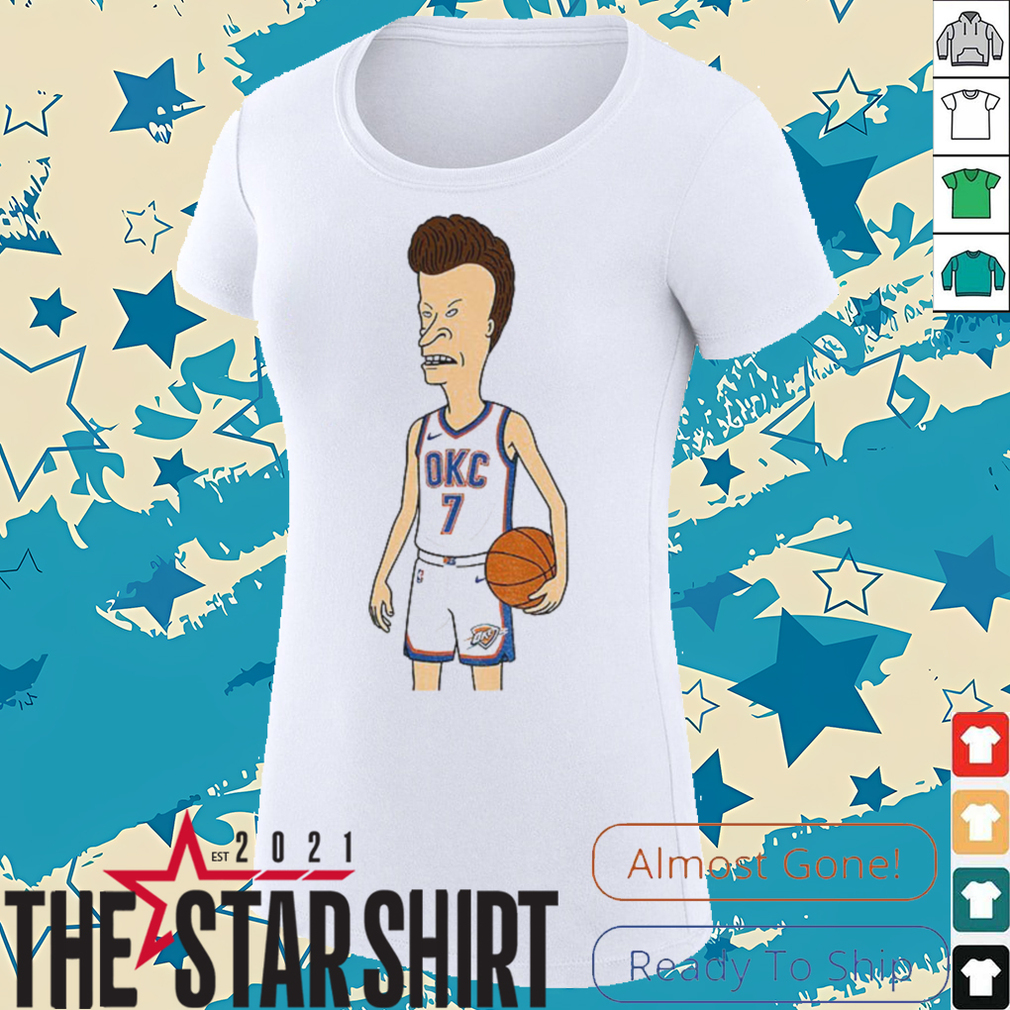 Chet Holmgren Beavis #7 OKC Thunder shirt Chet Holmgren Beavis #7 OKC Thunder shirt