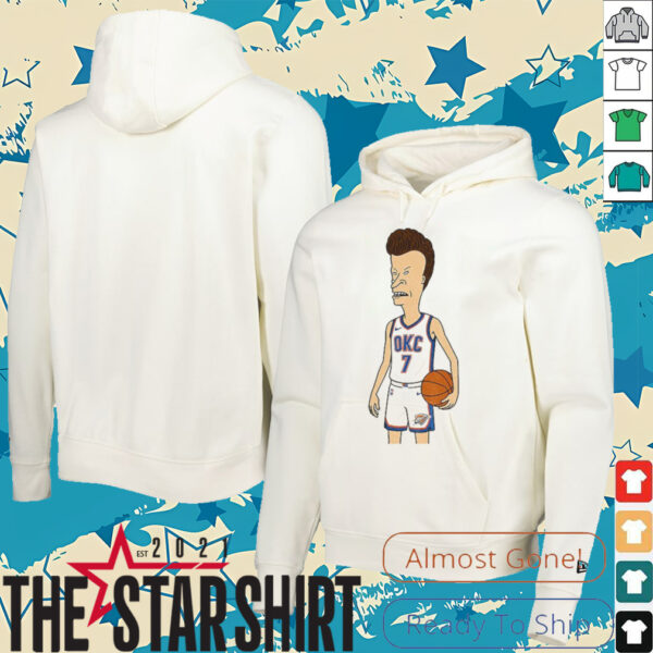Chet Holmgren Beavis #7 OKC Thunder shirt