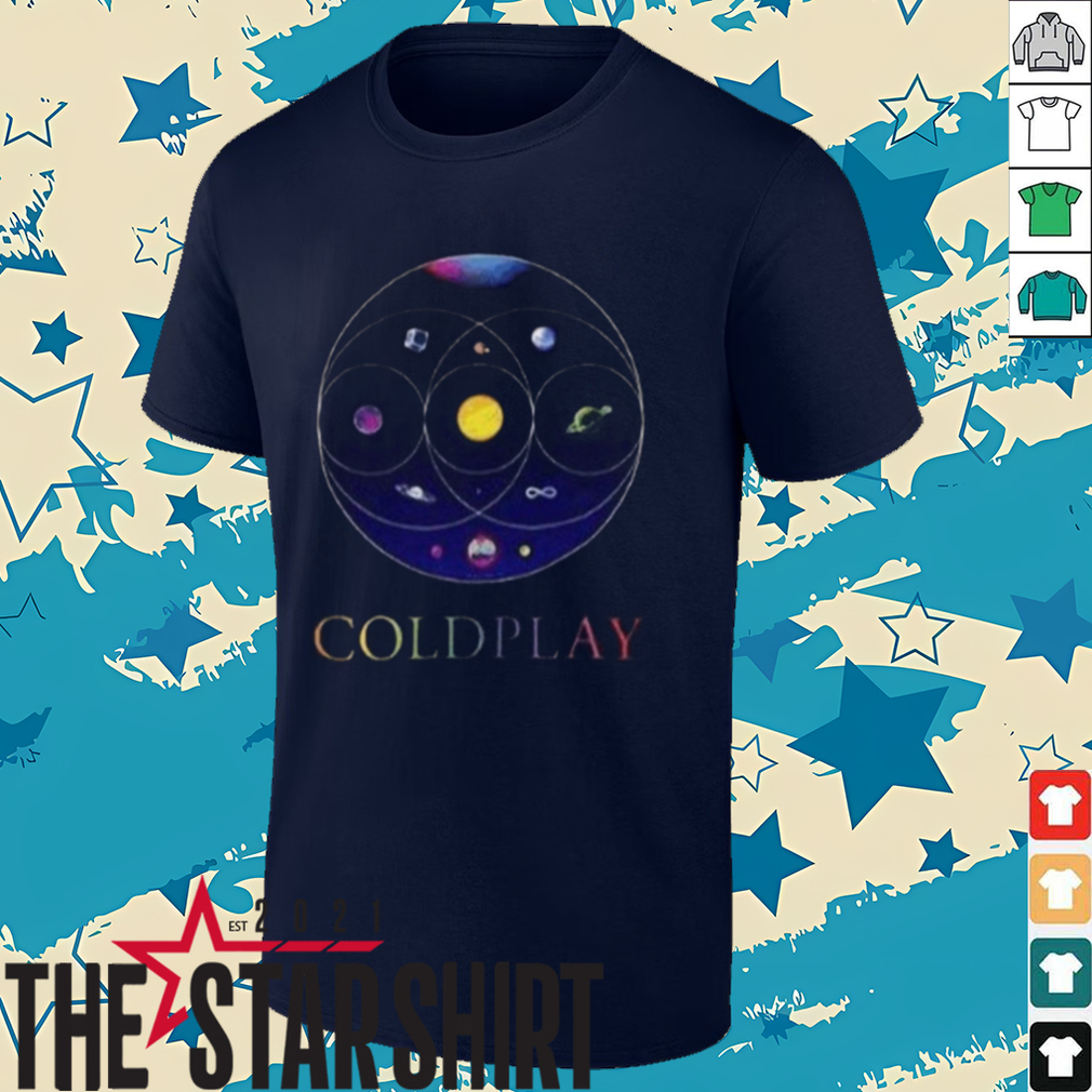 Coldplay Music of the Spheres Tour 2025 T Shirt Coldplay Music of the Spheres Tour 2025 T Shirt