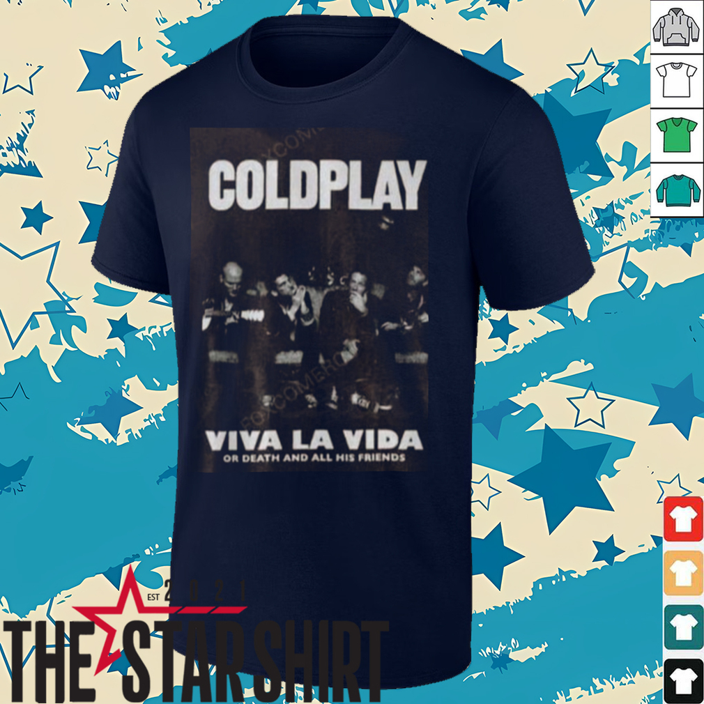 Coldplay Viva La Vida World Tour T Shirt Coldplay Viva La Vida World Tour T Shirt