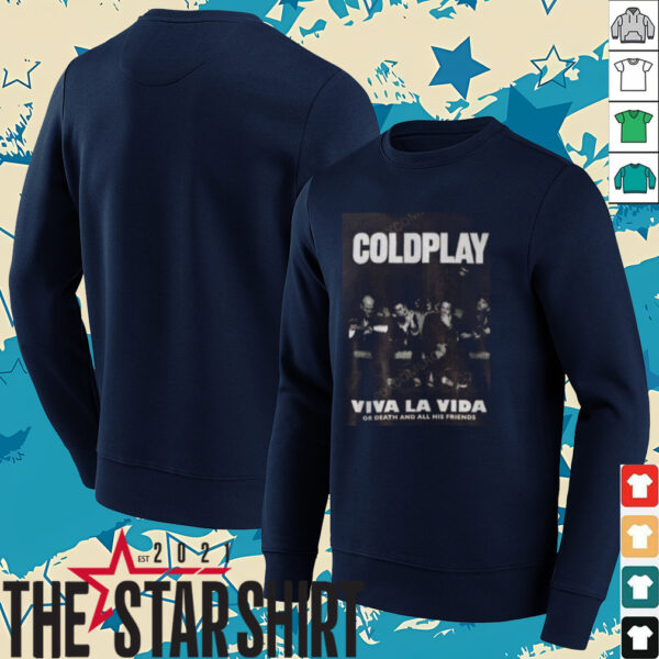 Coldplay Viva La Vida World Tour T Shirt