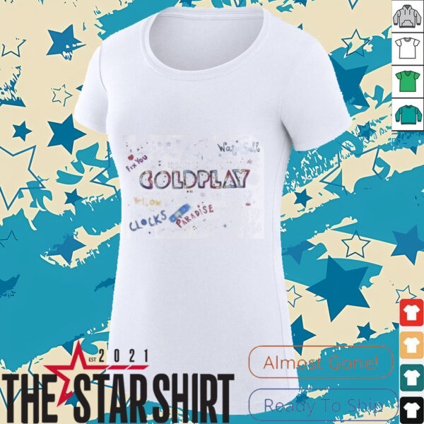 Coldplay World Tour 2025 Fan Gift T Shirt