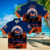 Custom New York Mets Sunset Pattern Hawaiian Shirt   MLB Fan Beach Shirt for Summer 2025