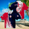 LA Dodgers Tropical Shirt, Men’s Coastal Hibiscus Aloha Game Day Outfit