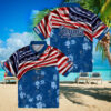 Hawaii Rainbow Warriors Palm Horizon Green Hawaiian Shirt