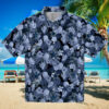 East Carolina Pirates Palm Horizon Purple Hawaiian Shirt