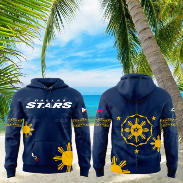 Dallas Stars Filipino Heritage Day 2025 Hoodie