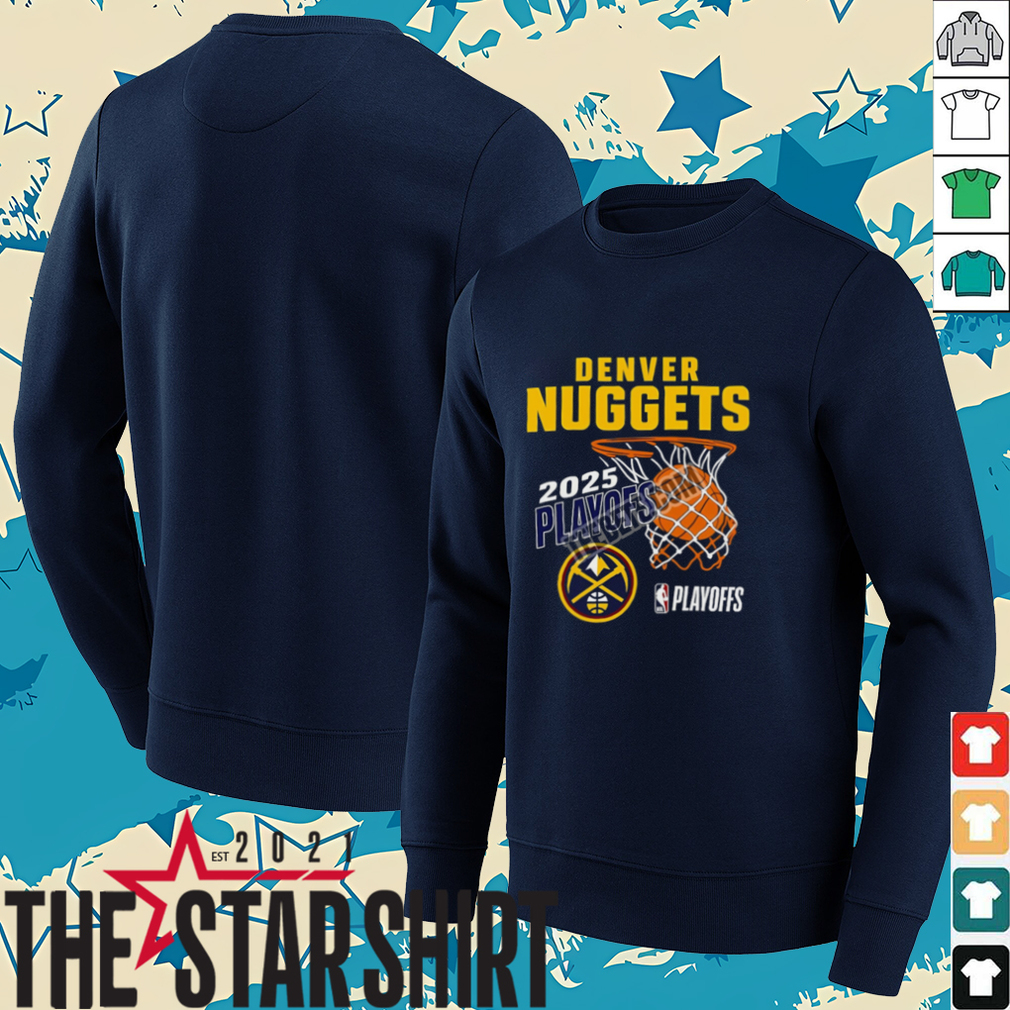 Denver Nuggets Nba Playoffs Official Postseason Basketball Shirt Denver Nuggets Nba Playoffs Official Postseason Basketball Shirt
