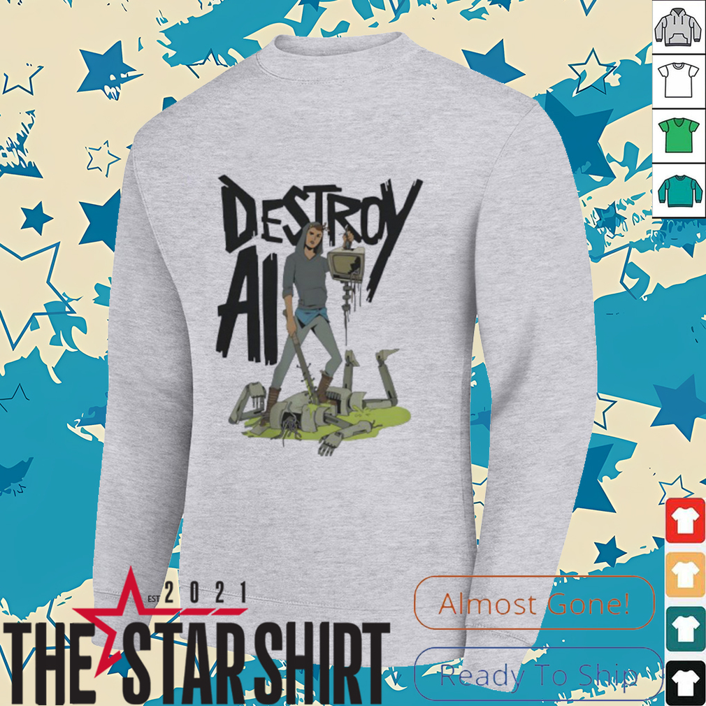 Destroy all humans shirt Destroy all humans shirt