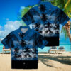 Buy LA Dodgers Blue Hawaiian Shirt   Palm Tree & Hibiscus Summer Fan Wear