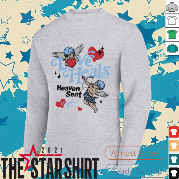 DopeSkill Love Heals Graphic T Shirt