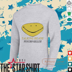 Smiley face talking heads psycho Killer shirt
