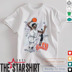 Jarrett Allen Sketch T Shirt
