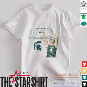 Theryn Hallock Michigan State Spartans Basketball T Shirt