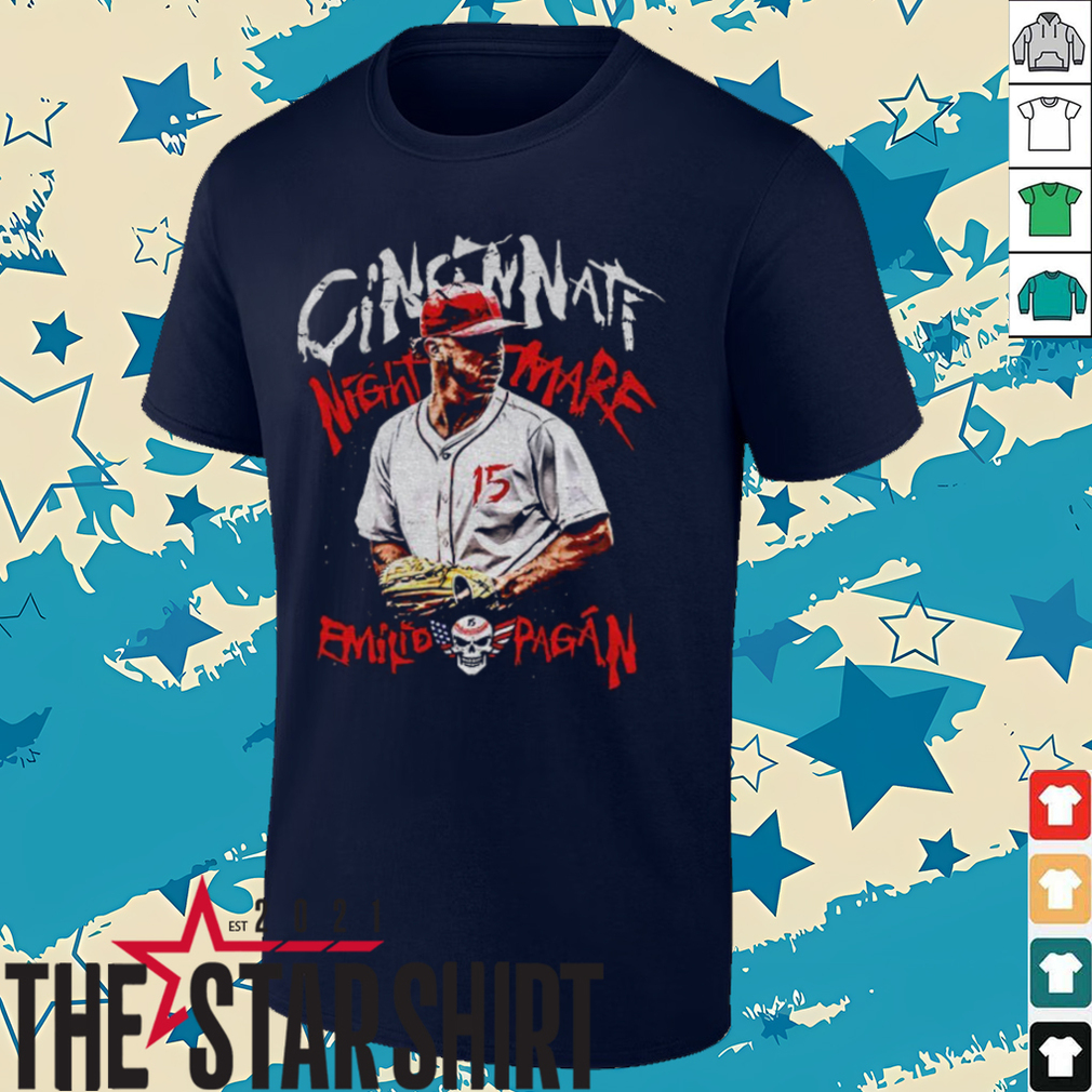 Emilio Pagán Cincinnati Reds Nightmare Baseball MLB vintage shirt Emilio Pagán Cincinnati Reds Nightmare Baseball MLB vintage shirt
