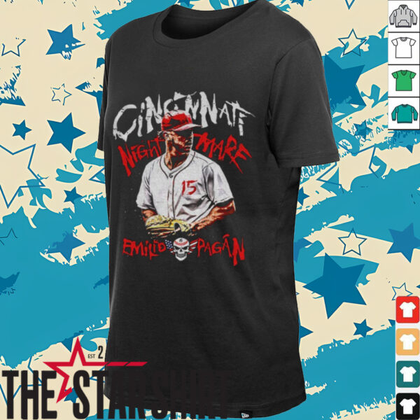 Emilio Pagán Cincinnati Reds Nightmare Baseball MLB vintage shirt