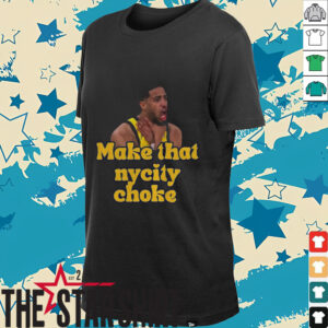 Tyrese Haliburton choke Indiana Pacers NBA Basketball NYC Eastern Conference Finals 2025 shirt