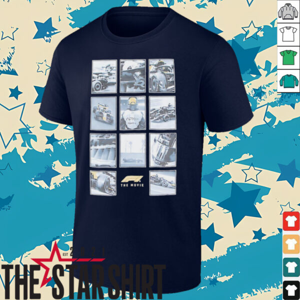 Formula 1 The Movie photo collage shirt