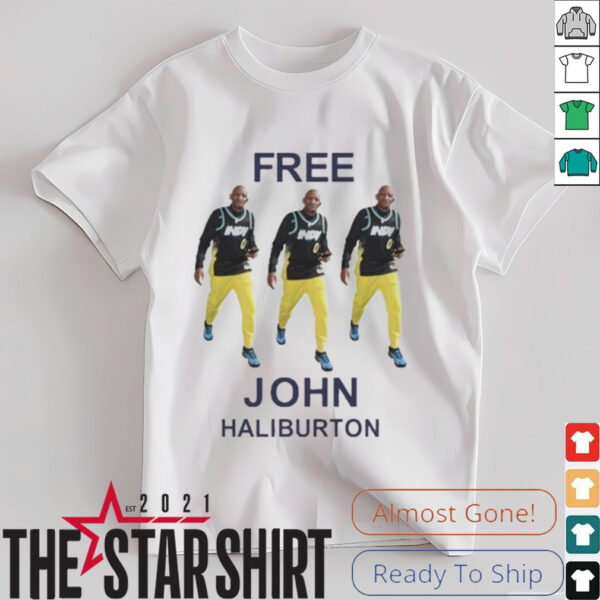 Free john haliburton shirt