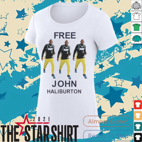 Free john haliburton shirt