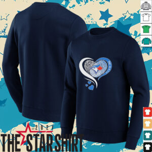 Toronto Maple Leafs Baseball it’s in my DNA heart shirt
