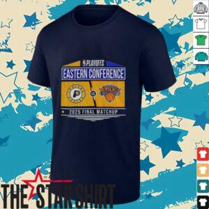Indiana Pacers vs New York Knicks NBA Playoffs Eastern Conference 2025 Final Matchup shirt