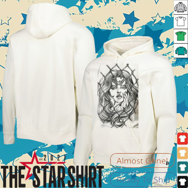Gangster Girl Behind Fence T Shirt