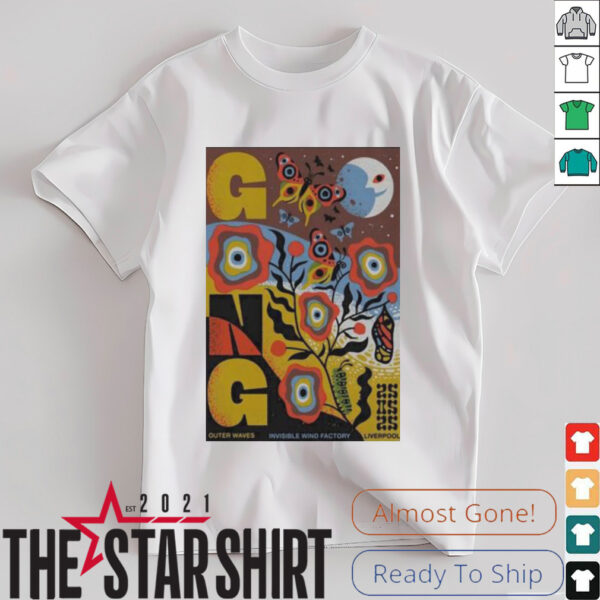 Gong may 25 2025 in liverpool uk shirt