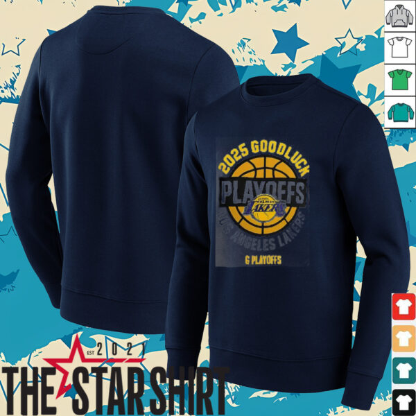 Good Luck Los Angeles Lakers Playoffs 2025 TeeFuel the Hype with the Good Luck Los Angeles Lakers Playoffs 2025 Tee