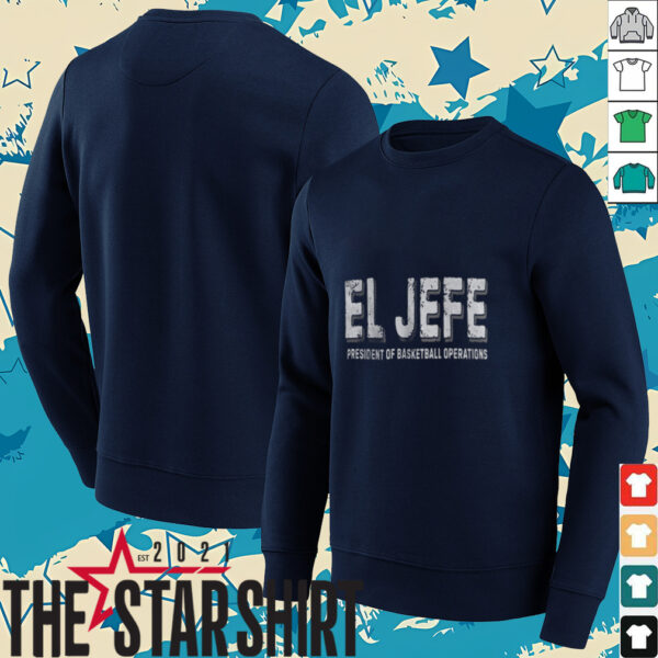 Gregg Popovich Coach El Jefe president of basketball operations shirt