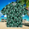 Green Bay Packers Floral Pineapple Green Hawaiian Shirt