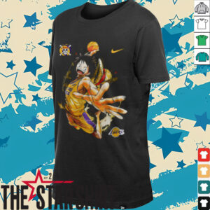 Monkey D Luffy One Piece The Straw Hat Pirates Are Joining The Lakers T Shirt Gifts For Him