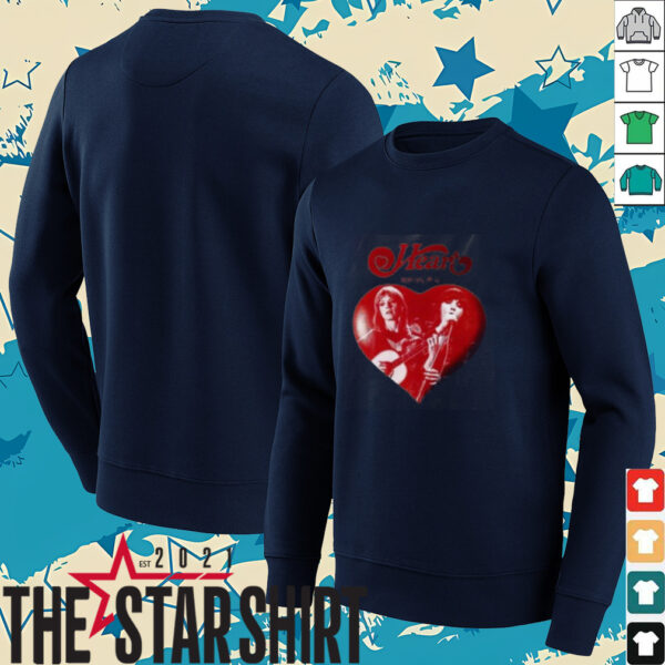 Heart Band Royal Flush Tour 2025 T Shirt