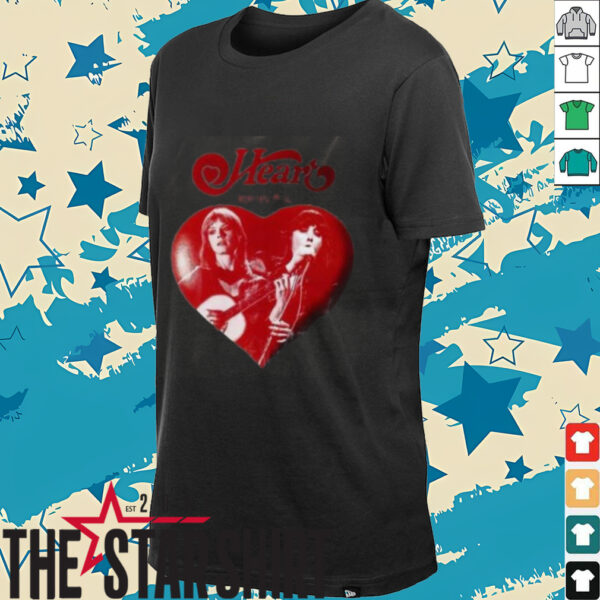 Heart Band Royal Flush Tour 2025 T Shirt