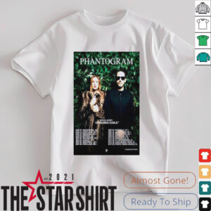 Phantogram Open Mike Eagle Tour 2025 Poster shirt