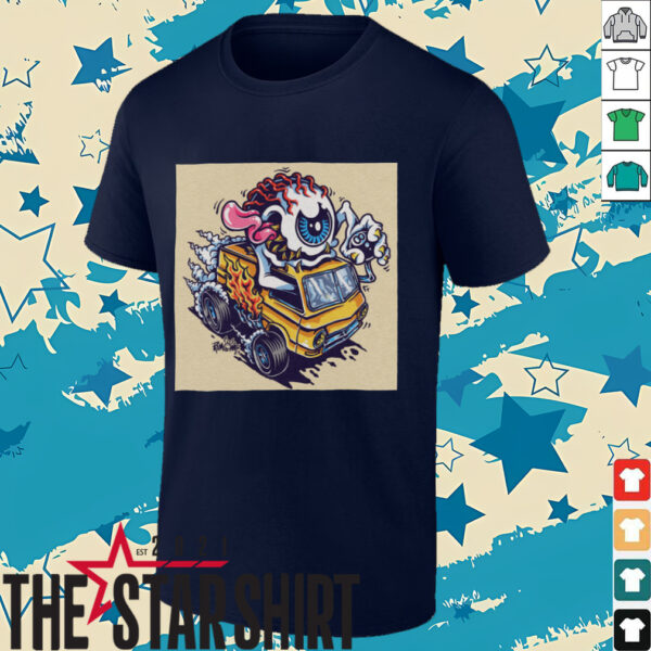 Hot Rod Eyeball Monster T Shirt