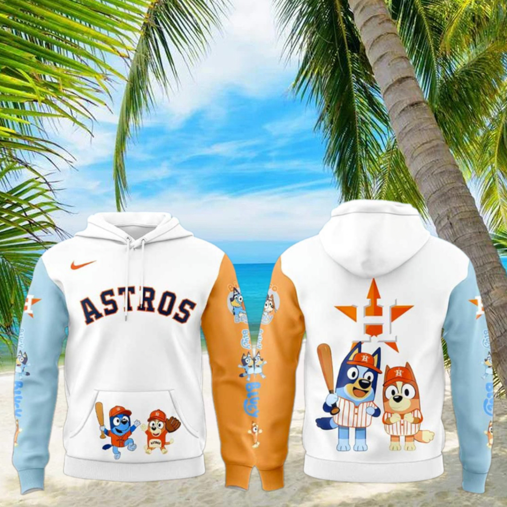 Houston Astros Bluey and Bingo For Fans Beautiful Hoodie Houston Astros Bluey and Bingo For Fans Beautiful Hoodie