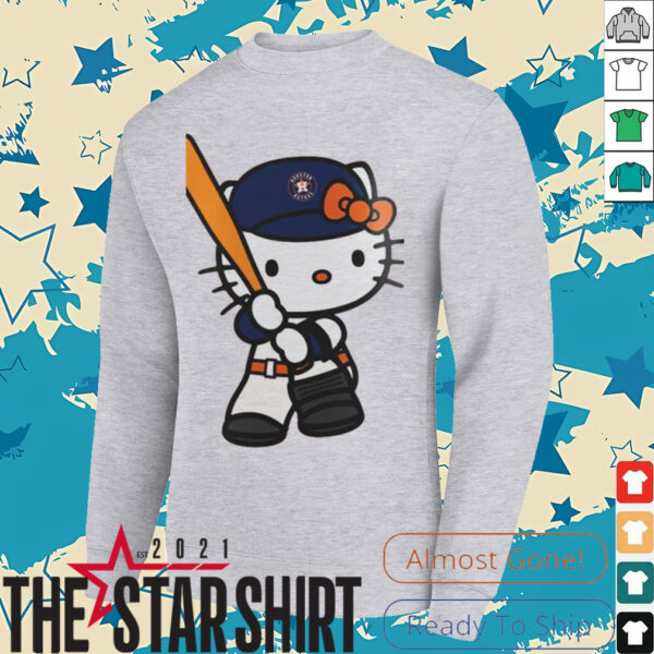 Houston Astros x Hello Kitty Shirt Best Gifts For Baseball Fans