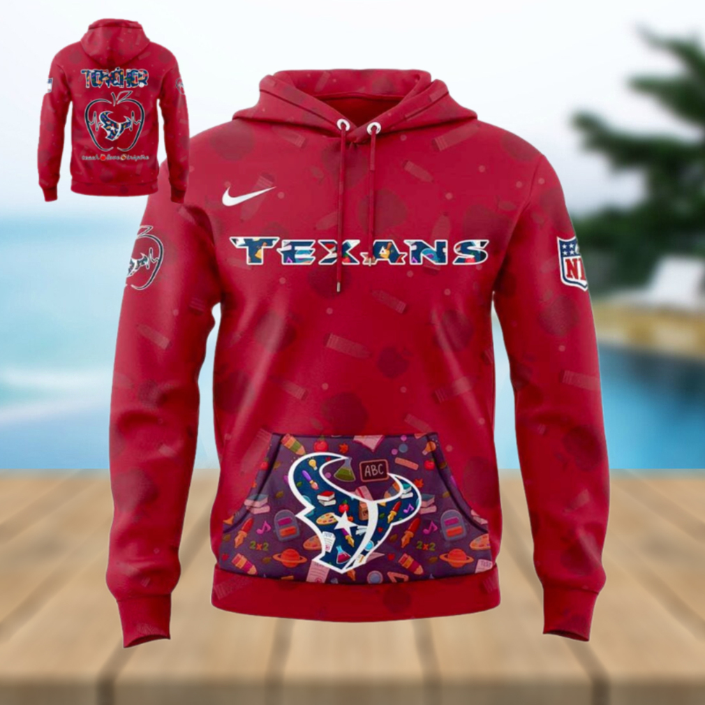 Houston Texans Teacher Day 2025 Hoodie Houston Texans Teacher Day 2025 Hoodie