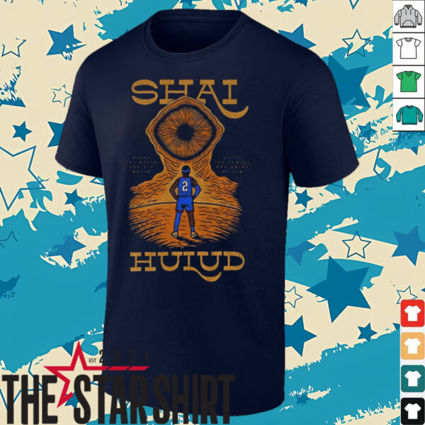 Hulud Shai Gilgeous Alexander Oklahoma City Thunder 2025 NBA Sandworm shirt