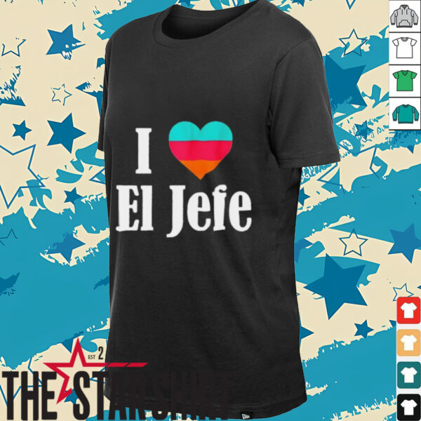 I heart El Jefe Gregg Popovich shirt